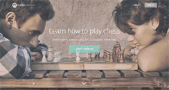 Desktop Screenshot of chesscademy.com